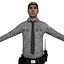 Security Guard LOD2 Rigged Pack