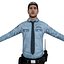 Security Guard LOD2 Rigged Pack