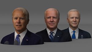 3D Joe Biden Face model
