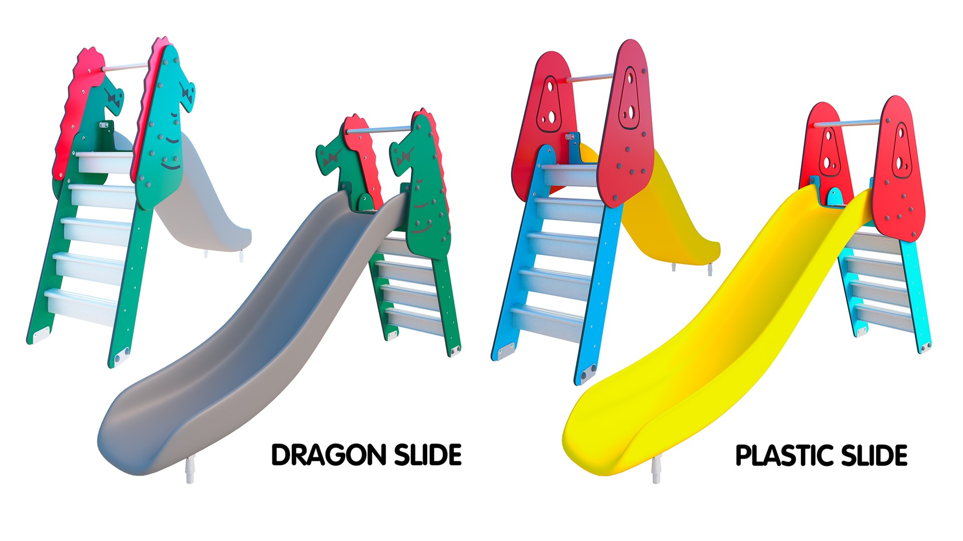 3D Children Slides - TurboSquid 1780796