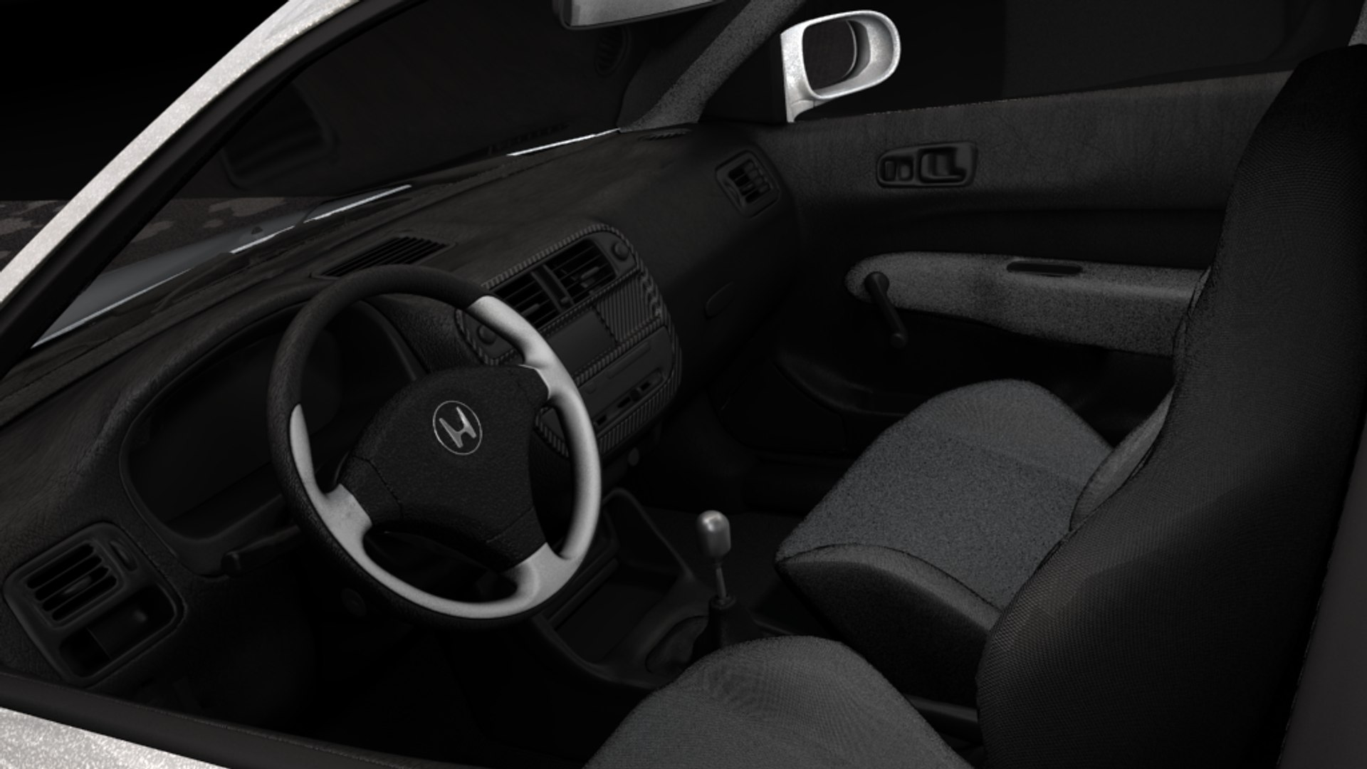 3d Honda Civic Type-r 1997