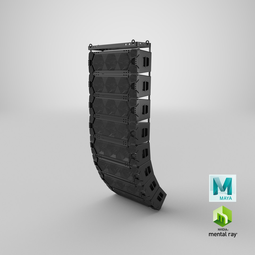 3D Detailed Linear Array Speaker https://p.turbosquid.com/ts-thumb/Ax/vOQtNP/uD/stemcell_maya_mental_ray_render/png/1672852890/1920x1080/fit_q87/6f107e0fb378016dac85eccf6471e9934b8ef433/stemcell_maya_mental_ray_render.jpg