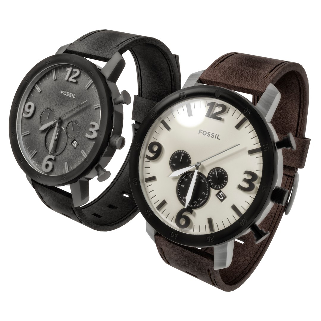 Fossil Watch 3d Model
