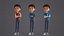 CARTOON CUTE BOY BLENDER VERSION