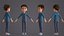 CARTOON CUTE BOY BLENDER VERSION