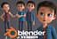 CARTOON CUTE BOY BLENDER VERSION