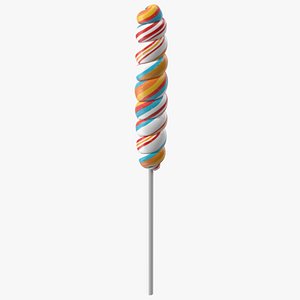 Mini Twist Lollypop Candy model