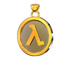 Half-Life 1 Logo Pendant