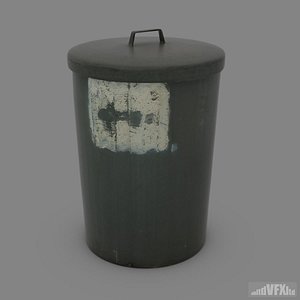 dustbin bin obj free