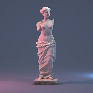 3d max venus statue