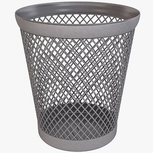 3d model waste paper basket