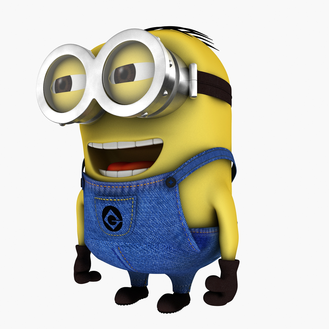 3d Model Minion Dave