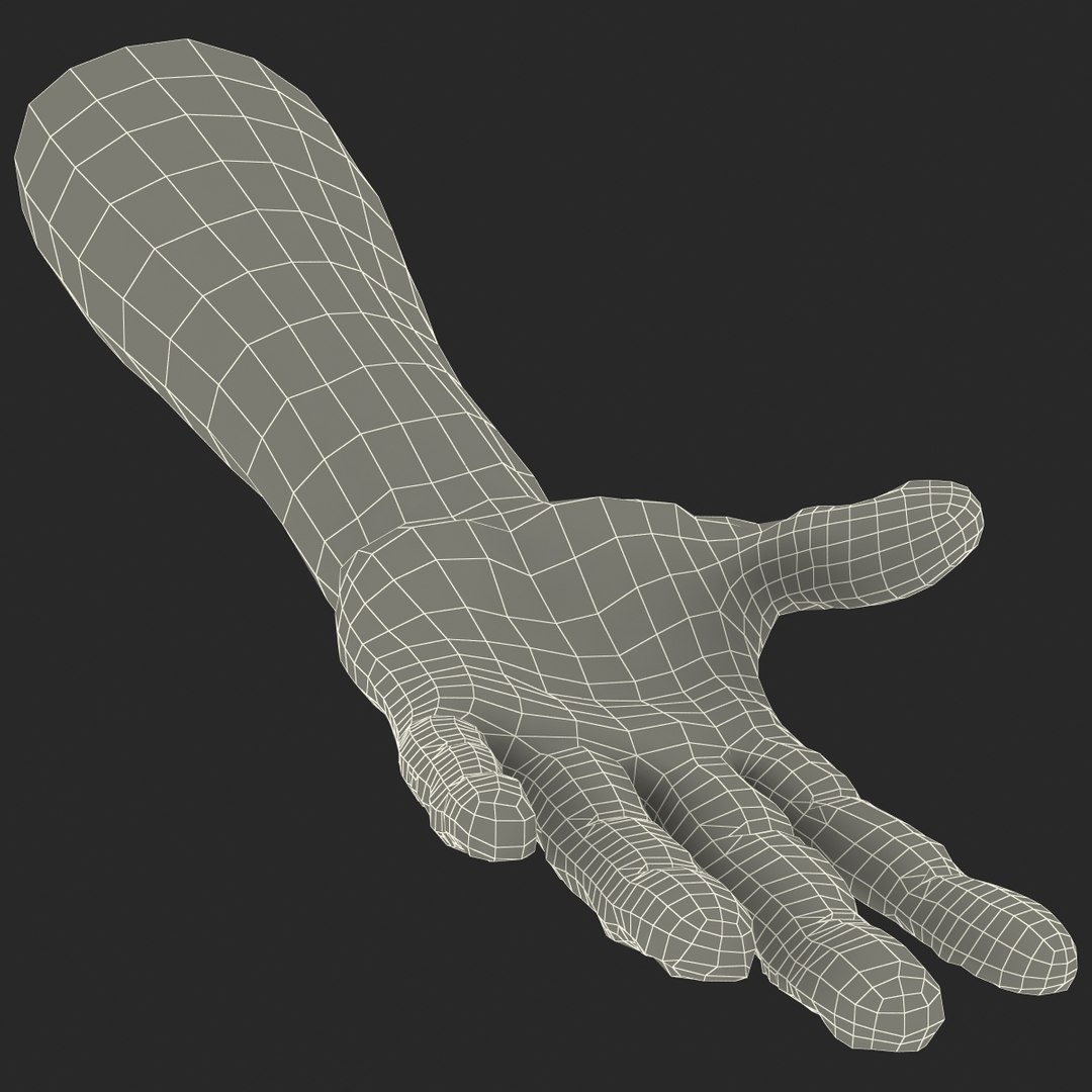 3d Zombie Hand Model
