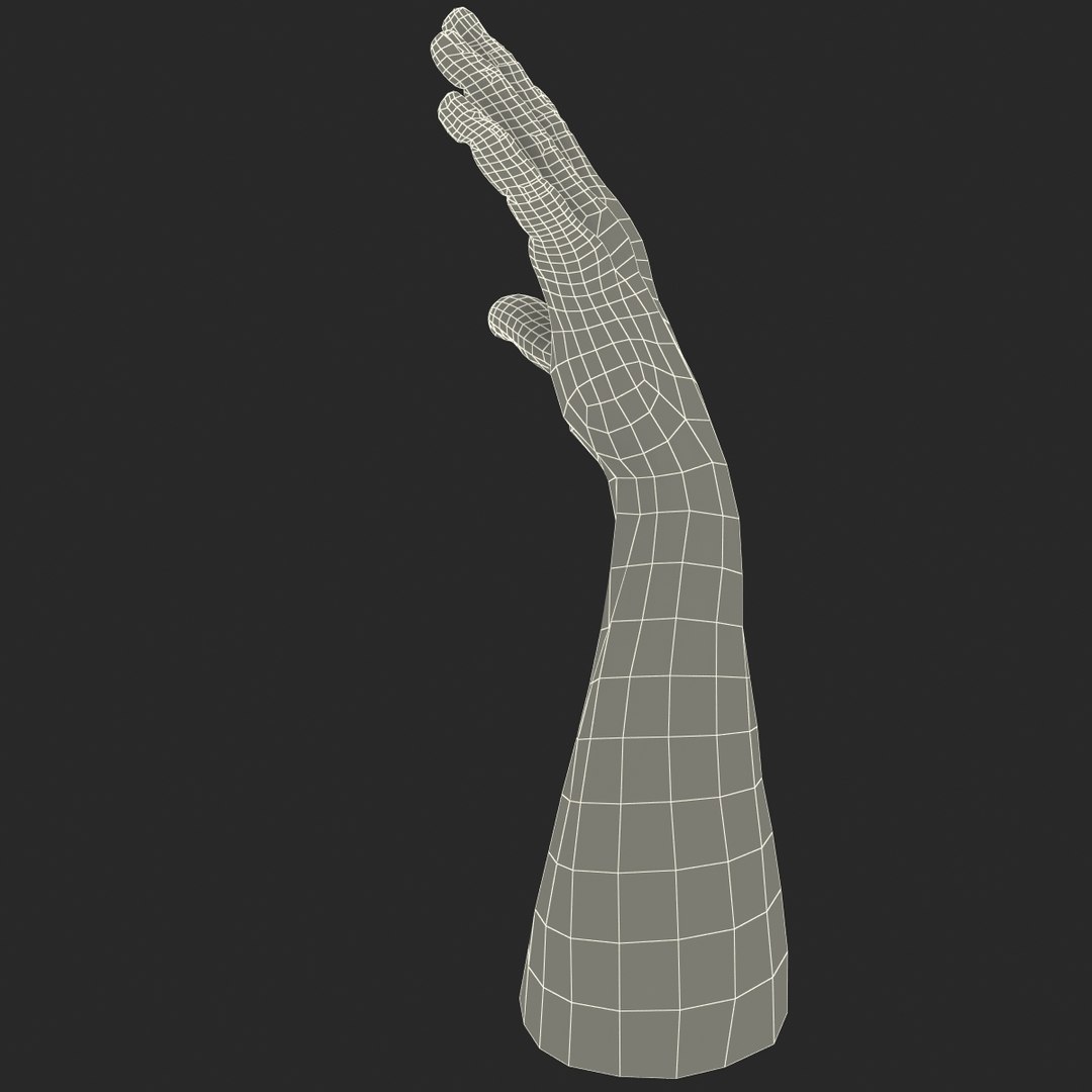 3d Zombie Hand Model