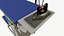 Industrial ironing table