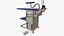 Industrial ironing table
