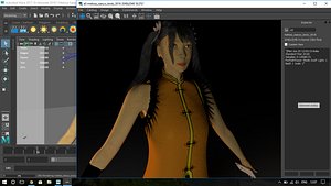 mellisa body 3D model