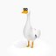 Cartoon Goose (Rigged)