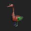 Cartoon Goose (Rigged)