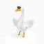 Cartoon Goose (Rigged)