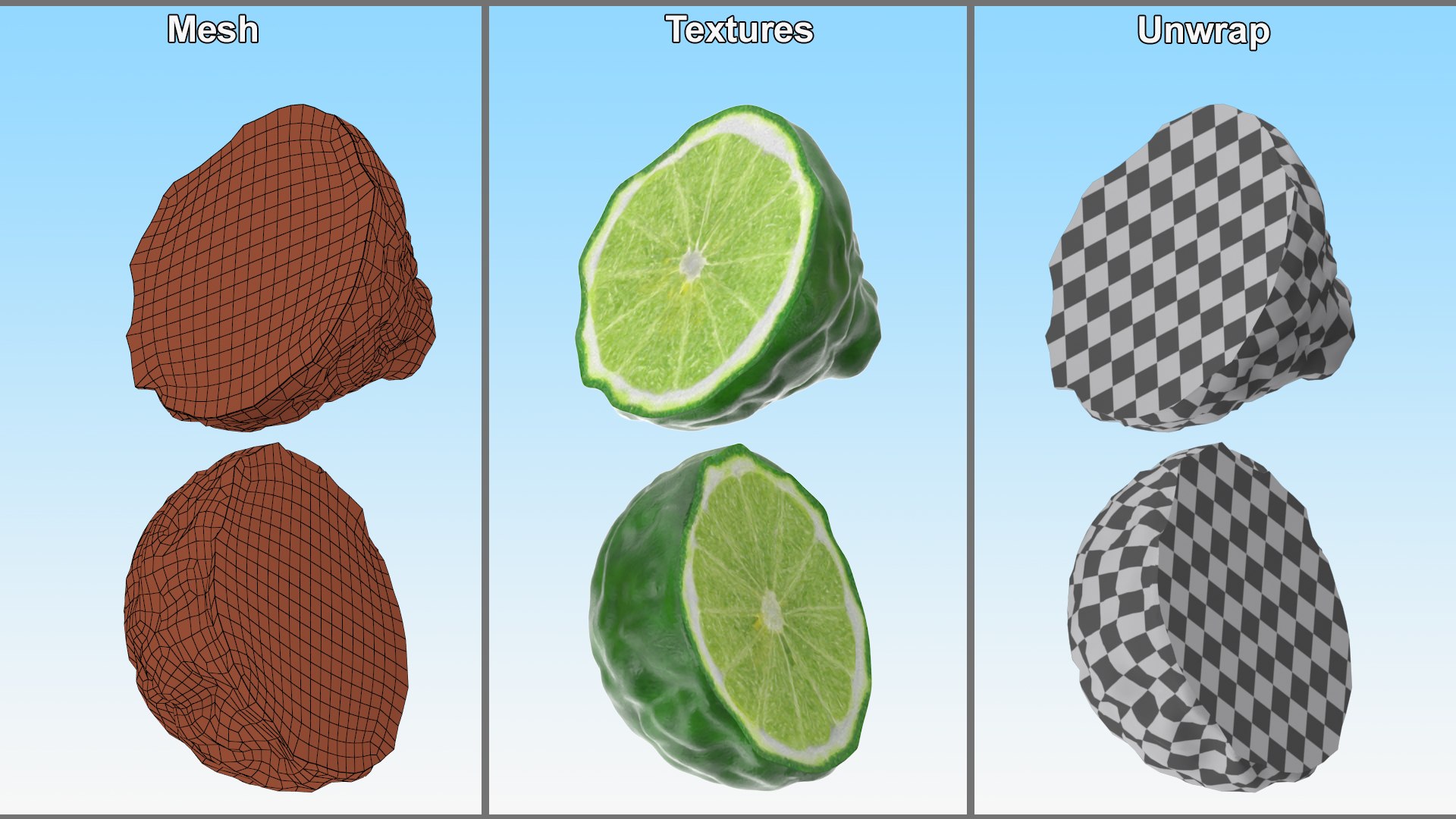 Half Bergamot Fruit 3D model https://p.turbosquid.com/ts-thumb/Ay/sJZOMD/3n/halfbergamotfruitvray3dmodel010/jpg/1727756131/1920x1080/fit_q87/3335b5cd664409ba0b08f894e0772933a2efbdd9/halfbergamotfruitvray3dmodel010.jpg