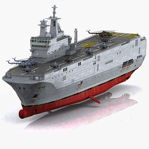 Amphibious Assault Ship 3D model