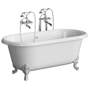 Jacob Delafon Cleo Bathtub 3D