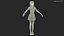 Fashionate donna cinese truccata per Cinema 4D