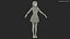 Fashionate donna cinese truccata per Cinema 4D