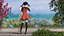 Fashionate donna cinese truccata per Cinema 4D
