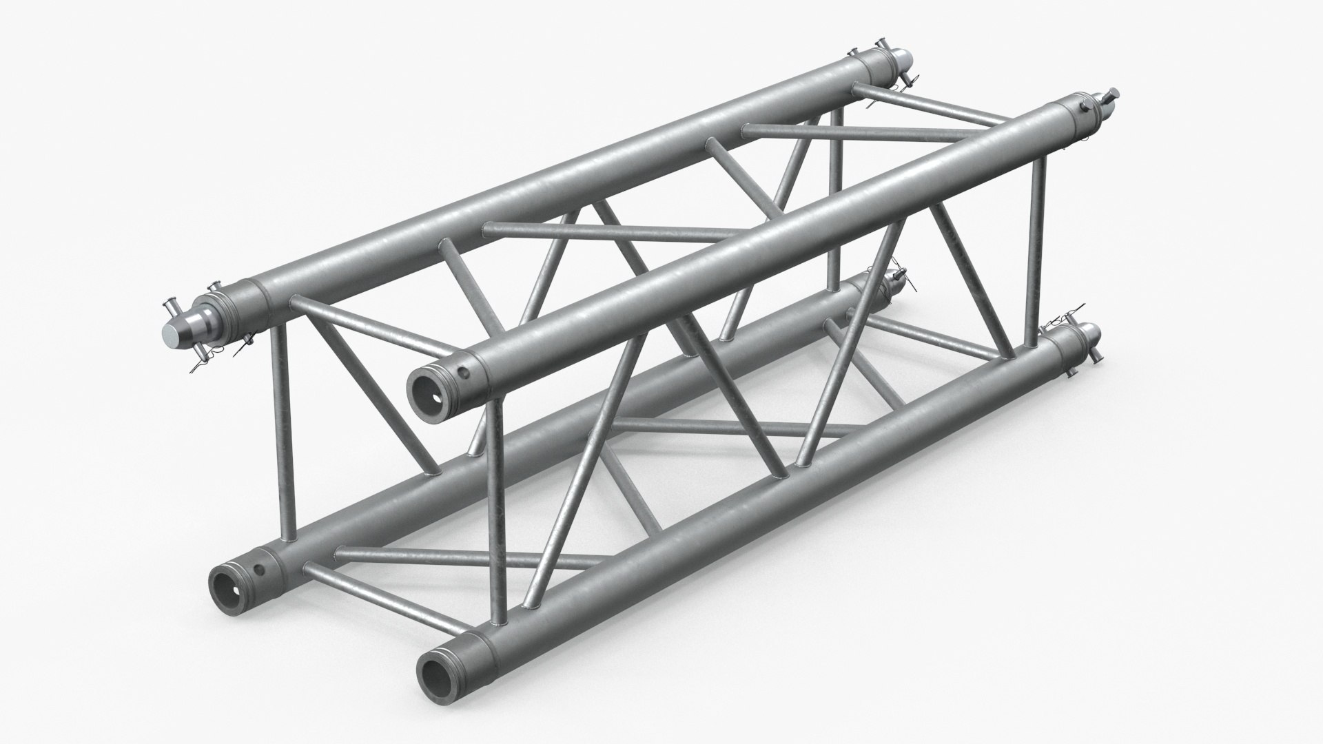 Square Truss Modular Straight 3D model preview