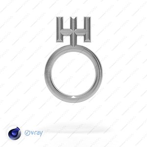 3d symbol uranus