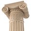 Colección de modelos 3D de columnas 3