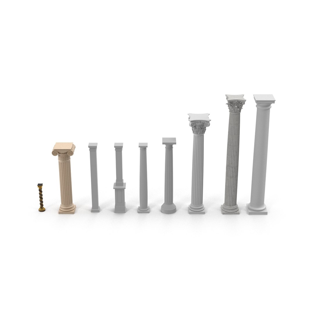 3d model of columns 3 https://p.turbosquid.com/ts-thumb/Az/02J9kI/KvgaJiH4/columnscollection3dmodels04/jpg/1446632299/1920x1080/fit_q87/9aad645364224f046750df0d6415763f6e7ad04e/columnscollection3dmodels04.jpg