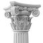 Colección de modelos 3D de columnas 3