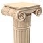 Colección de modelos 3D de columnas 3