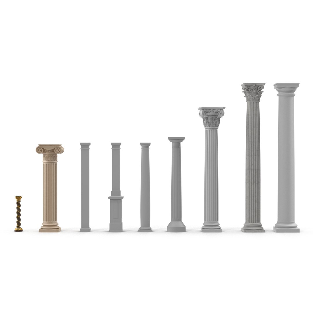 3d model of columns 3 https://p.turbosquid.com/ts-thumb/Az/02J9kI/rafjQQlk/columnscollection3dmodels01/jpg/1446632299/1920x1080/fit_q87/ee9ff678a91eff065a8530f399645ff21c48a3c4/columnscollection3dmodels01.jpg