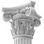 Colección de modelos 3D de columnas 3