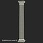 Colección de modelos 3D de columnas 3