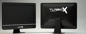 Led Screen Monitor Display Turbox Brand Clear Model Low Details 3D print model