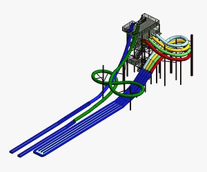 Waterslide 03 MULTI fbx