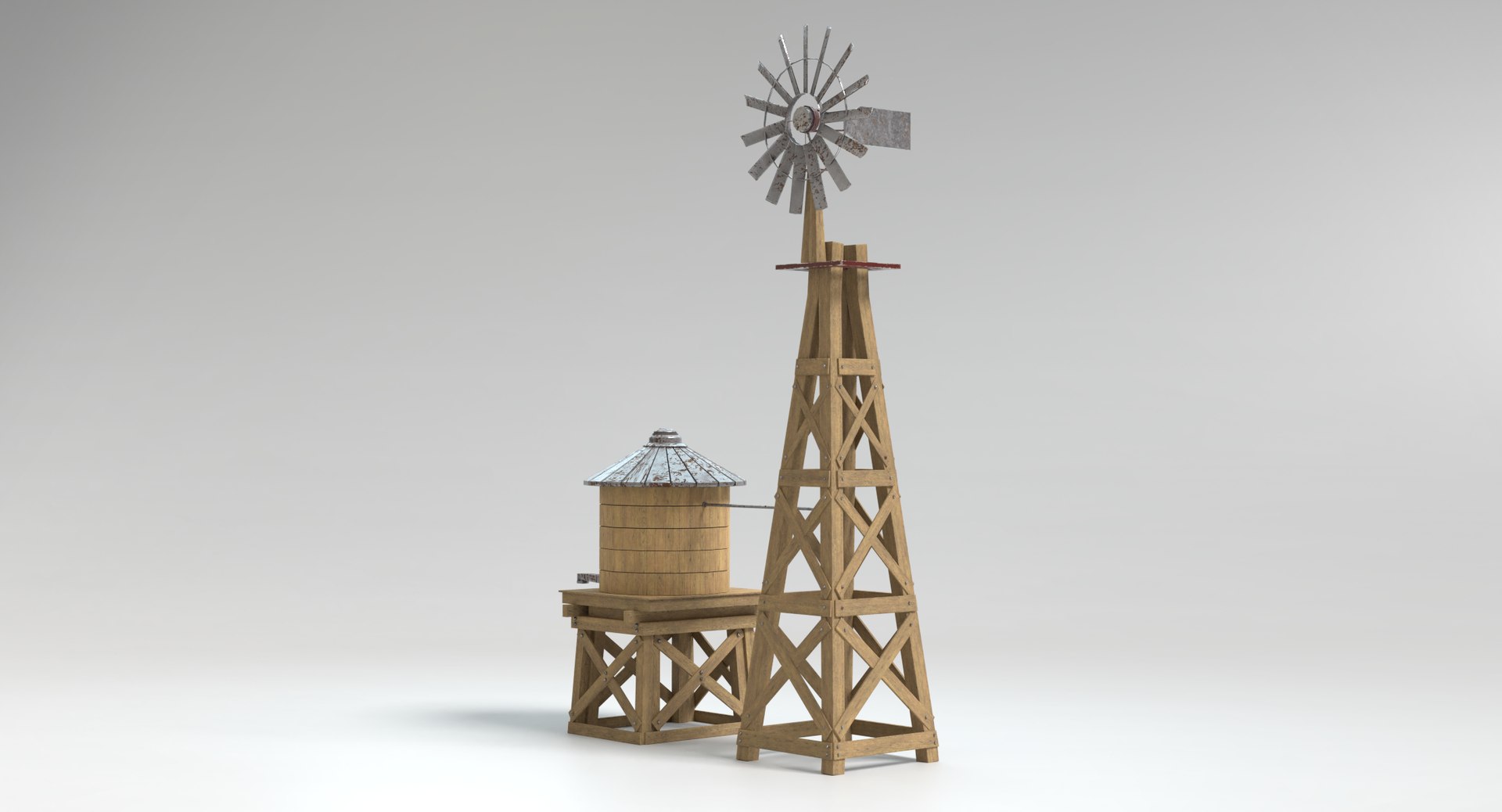 farm windmill water tank 3D model https://p.turbosquid.com/ts-thumb/Az/ECmc65/2aifC9F4/images0029/png/1535731528/1920x1080/fit_q87/aa5b9c7c74e17645363244f225728b86748e8431/images0029.jpg