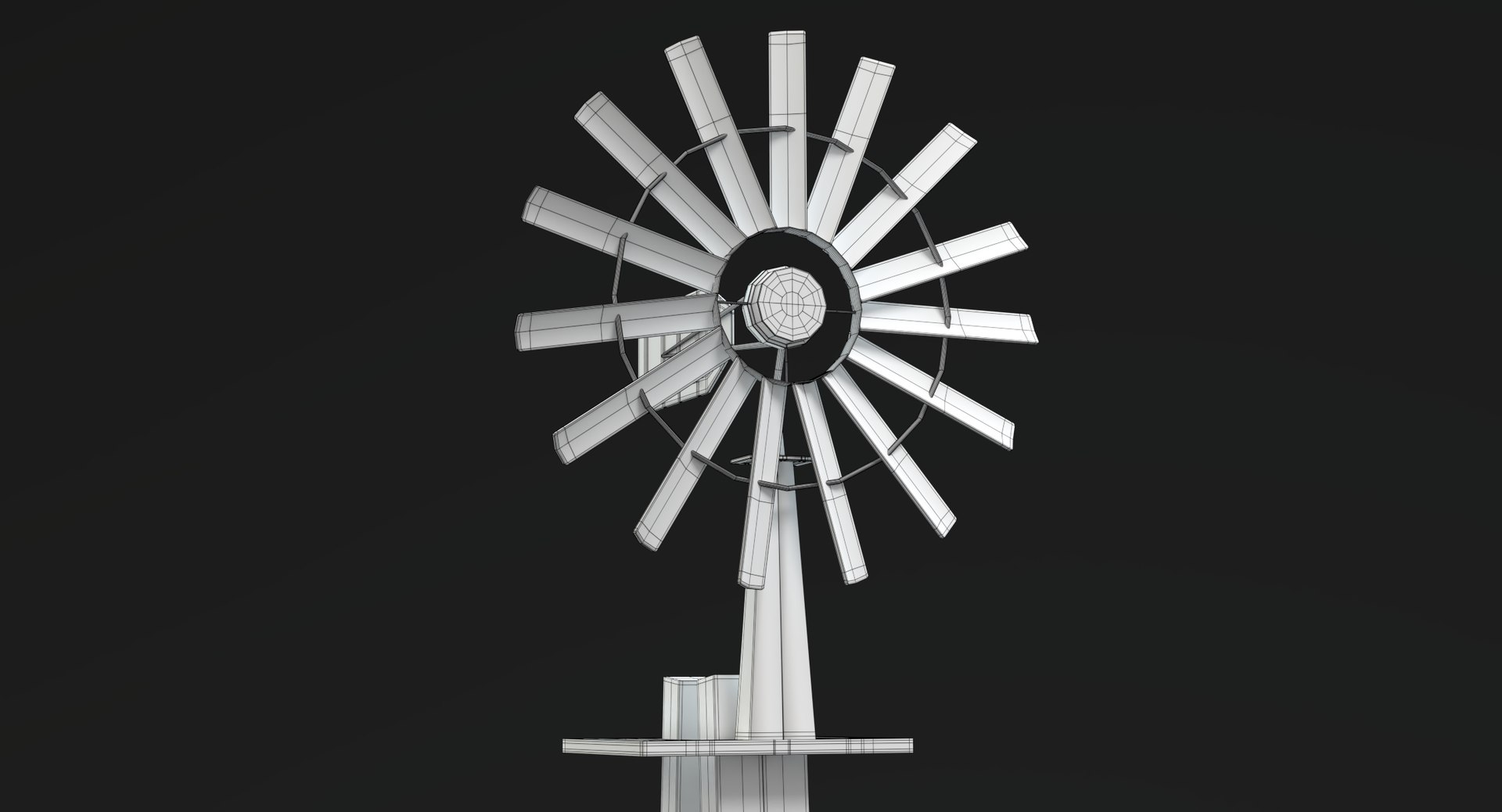 farm windmill water tank 3D model https://p.turbosquid.com/ts-thumb/Az/ECmc65/9xuyGMxQ/wireframe_2/png/1536676093/1920x1080/fit_q87/c03225eb79afec518ac81d83900495b9beb25ef3/wireframe_2.jpg