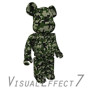Camouflage2 BearBrick
