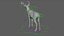Deer Rigged No fur 3D 3D model