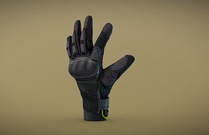 tactical glove 3D