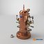 La Pavoni Vintage Copper Espresso Machine with Coffee