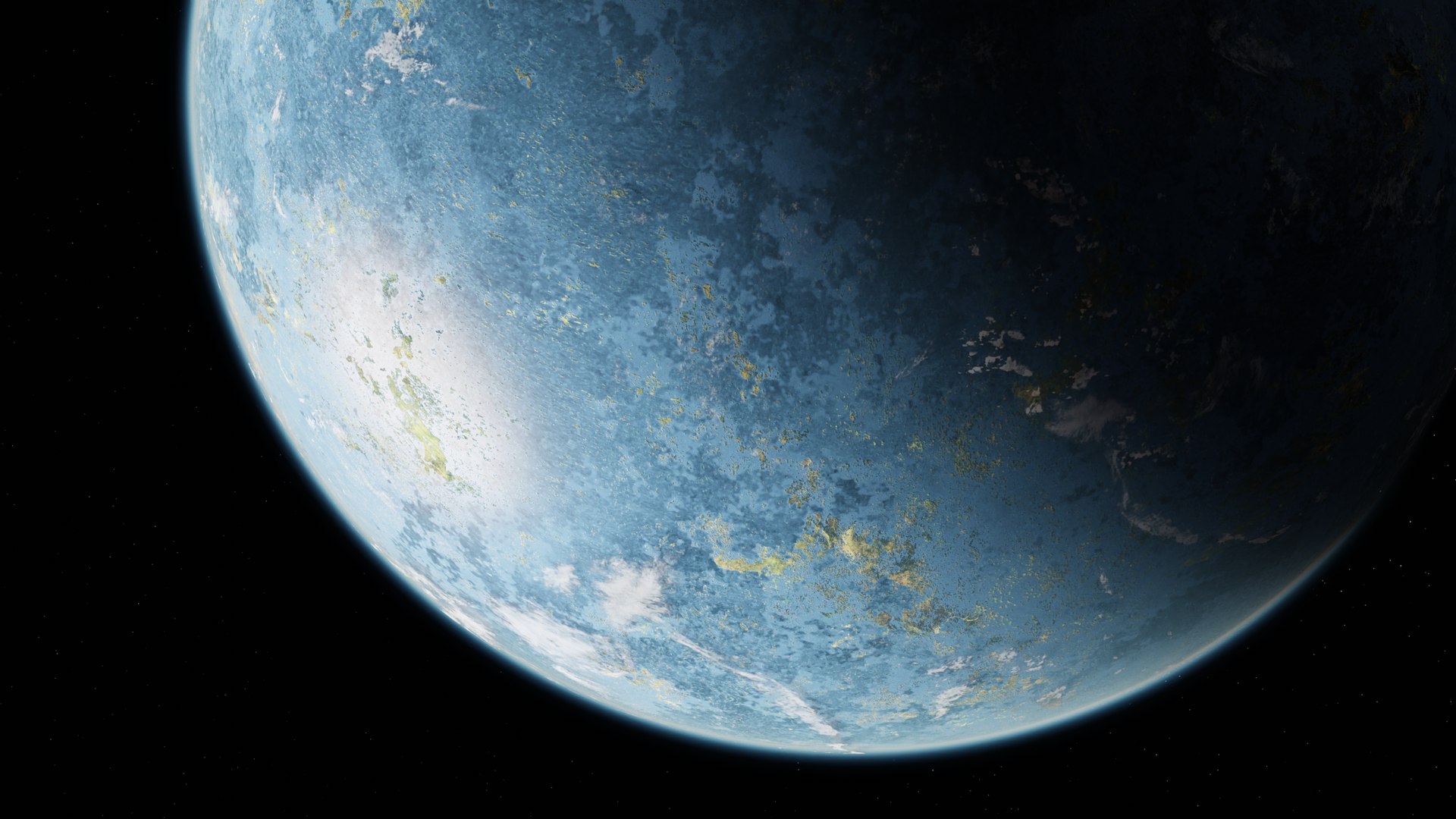 8K Alien Water Planet 12 Model - TurboSquid 1930497