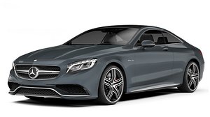 3D Mercedes-Benz S63 AMG Coupe 2015