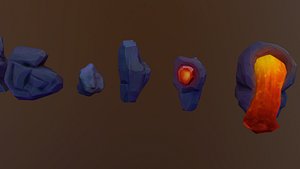Lava stones